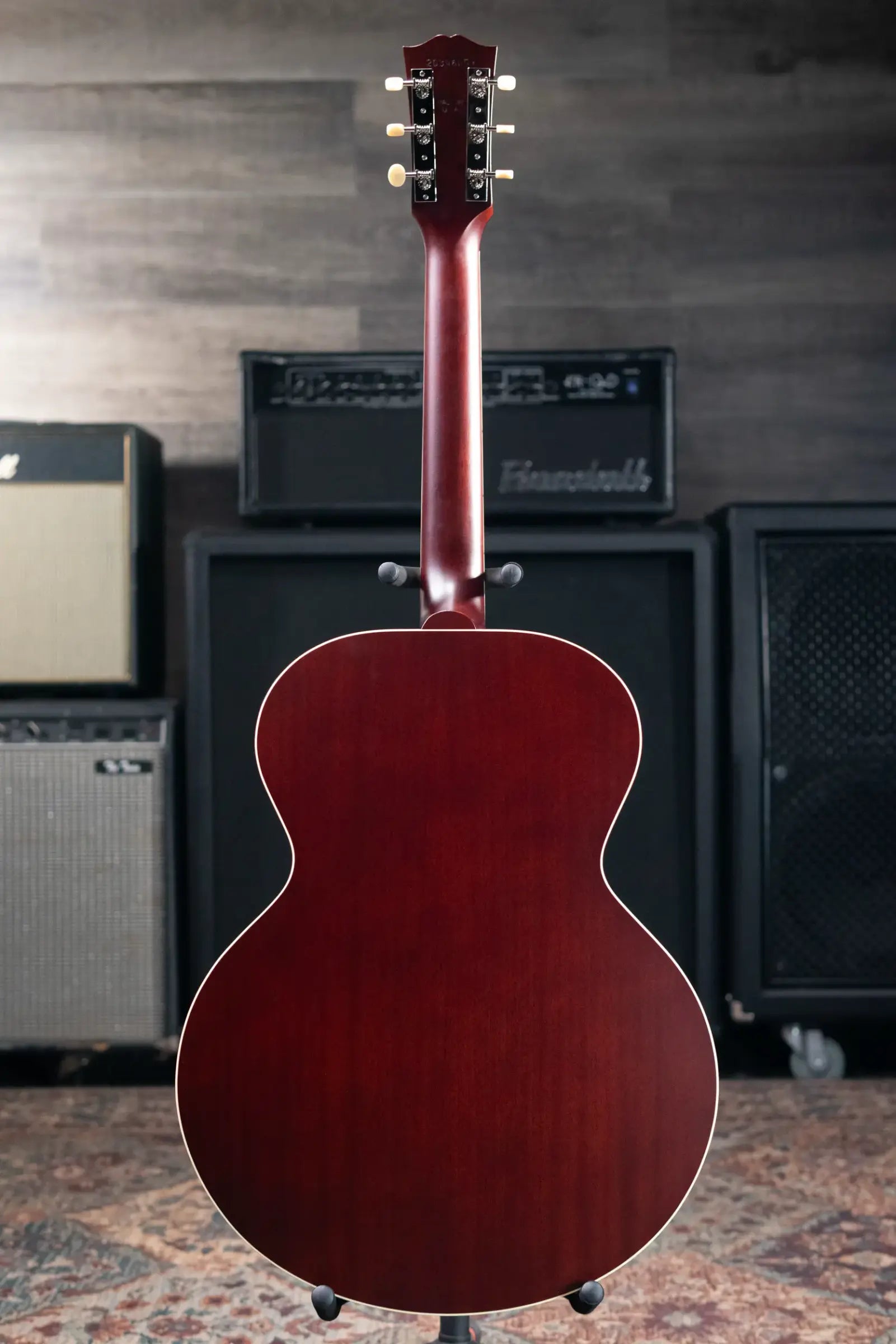 Gibson Century Collection J-185 12 Fret Acoustic Guitar - Vintage Sunburst with Hardshell Case