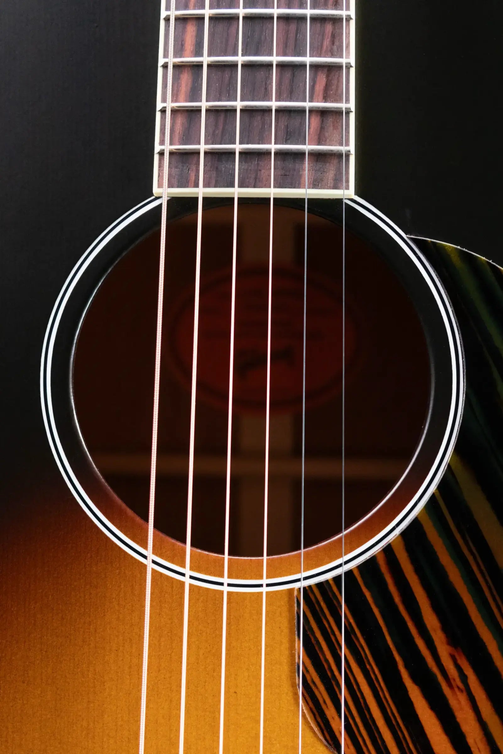 Gibson Century Collection J-185 12 Fret Acoustic Guitar - Vintage Sunburst with Hardshell Case