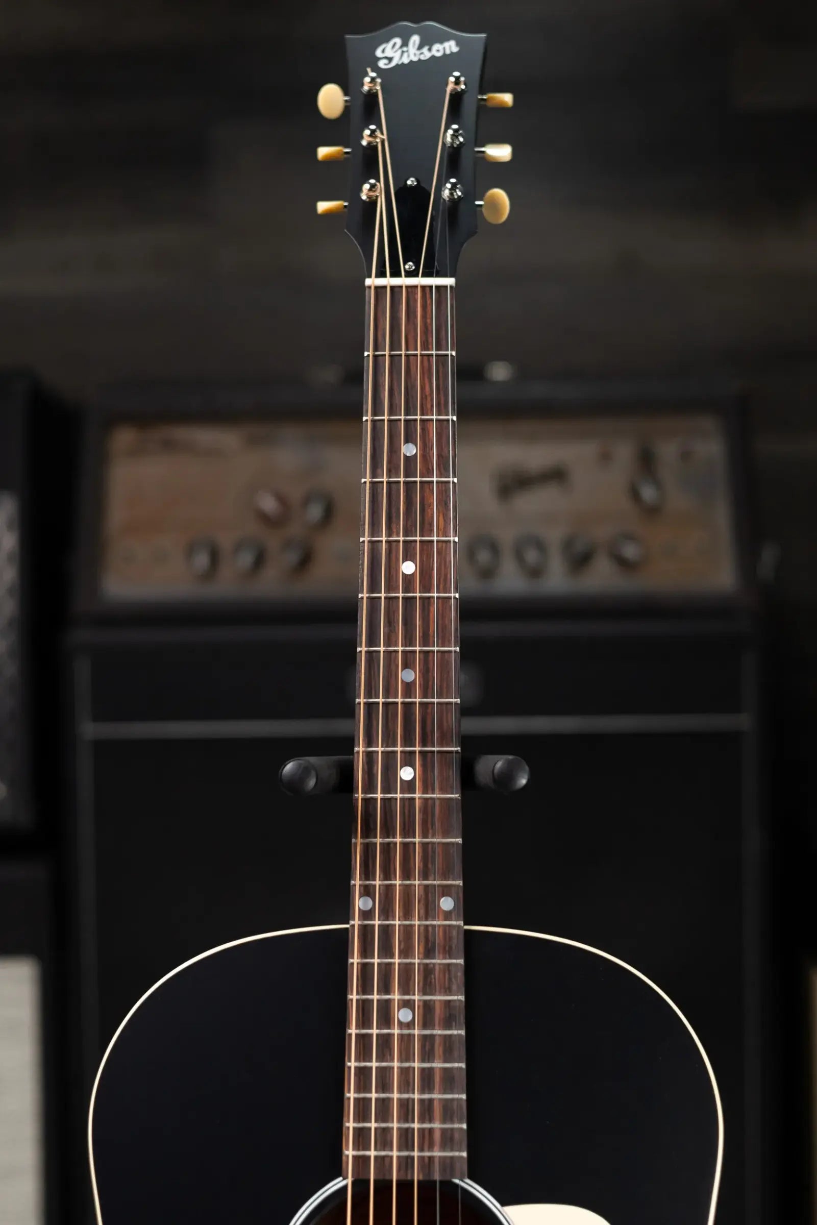 Gibson Century Collection J-45 12-Fret Acoustic Guitar - Ebony with Hardshell Case