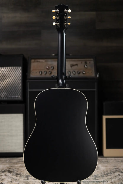Gibson Century Collection J-45 12-Fret Acoustic Guitar - Ebony with Hardshell Case