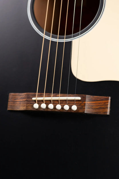 Gibson Century Collection J-45 12-Fret Acoustic Guitar - Ebony with Hardshell Case