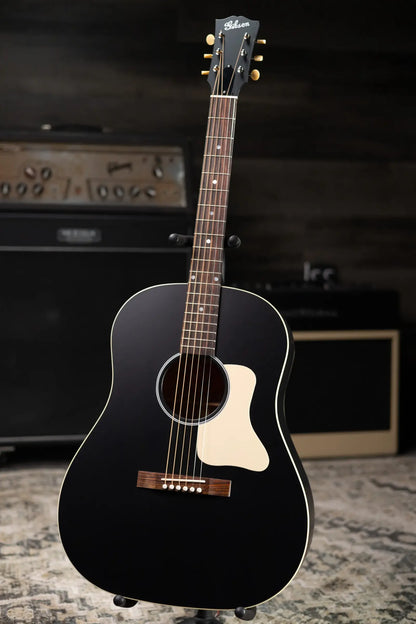 Gibson Century Collection J-45 12-Fret Acoustic Guitar - Ebony with Hardshell Case