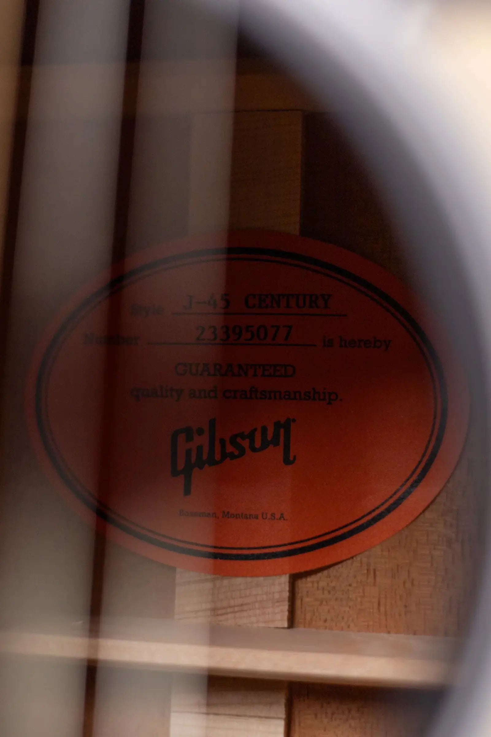 Gibson Century Collection J-45 12-Fret Acoustic Guitar - Ebony with Hardshell Case