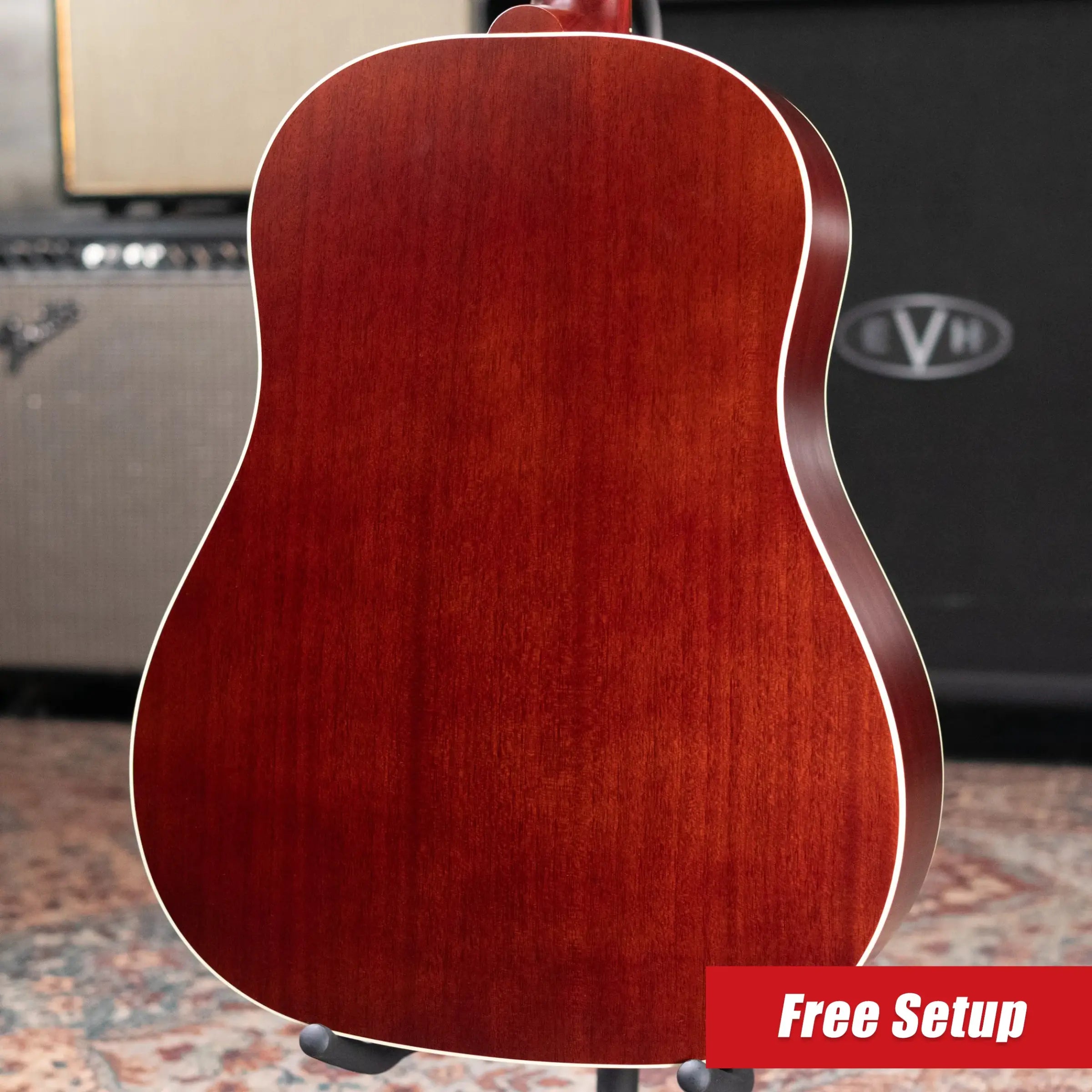 Gibson Century Collection J-45 12-Fret Acoustic Guitar Vintage Sunburst with Hardshell Case - B-Stock