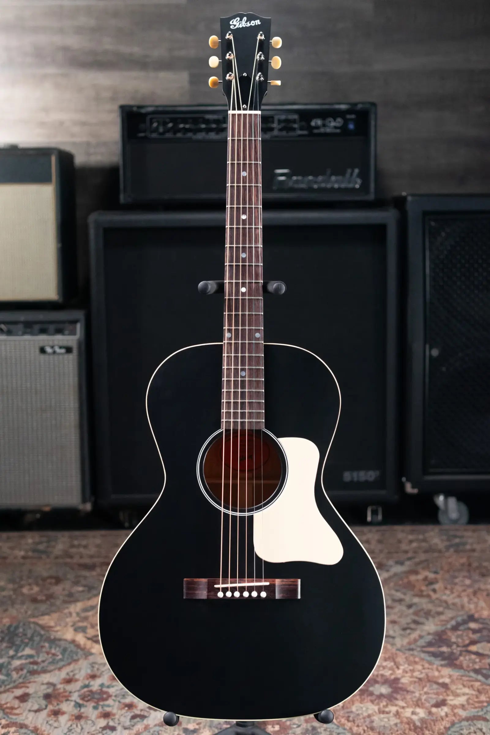 Gibson Century Collection L-00 12-Fret Acoustic Guitar - Ebony with Hardshell Case