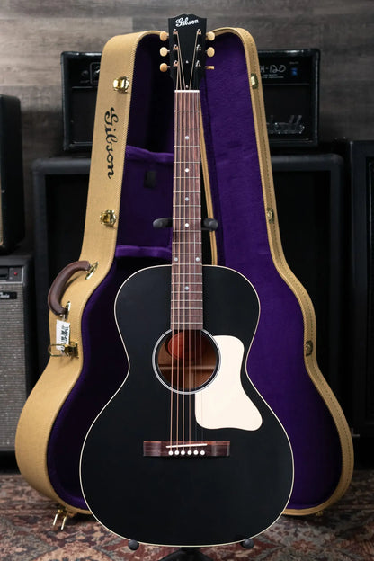 Gibson Century Collection L-00 12-Fret Acoustic Guitar - Ebony with Hardshell Case