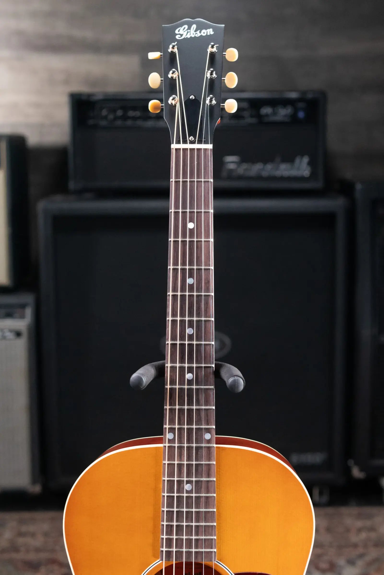 Gibson Century Collection L-00 12-Fret Acoustic Guitar - Vintage Amber with Hardshell Case