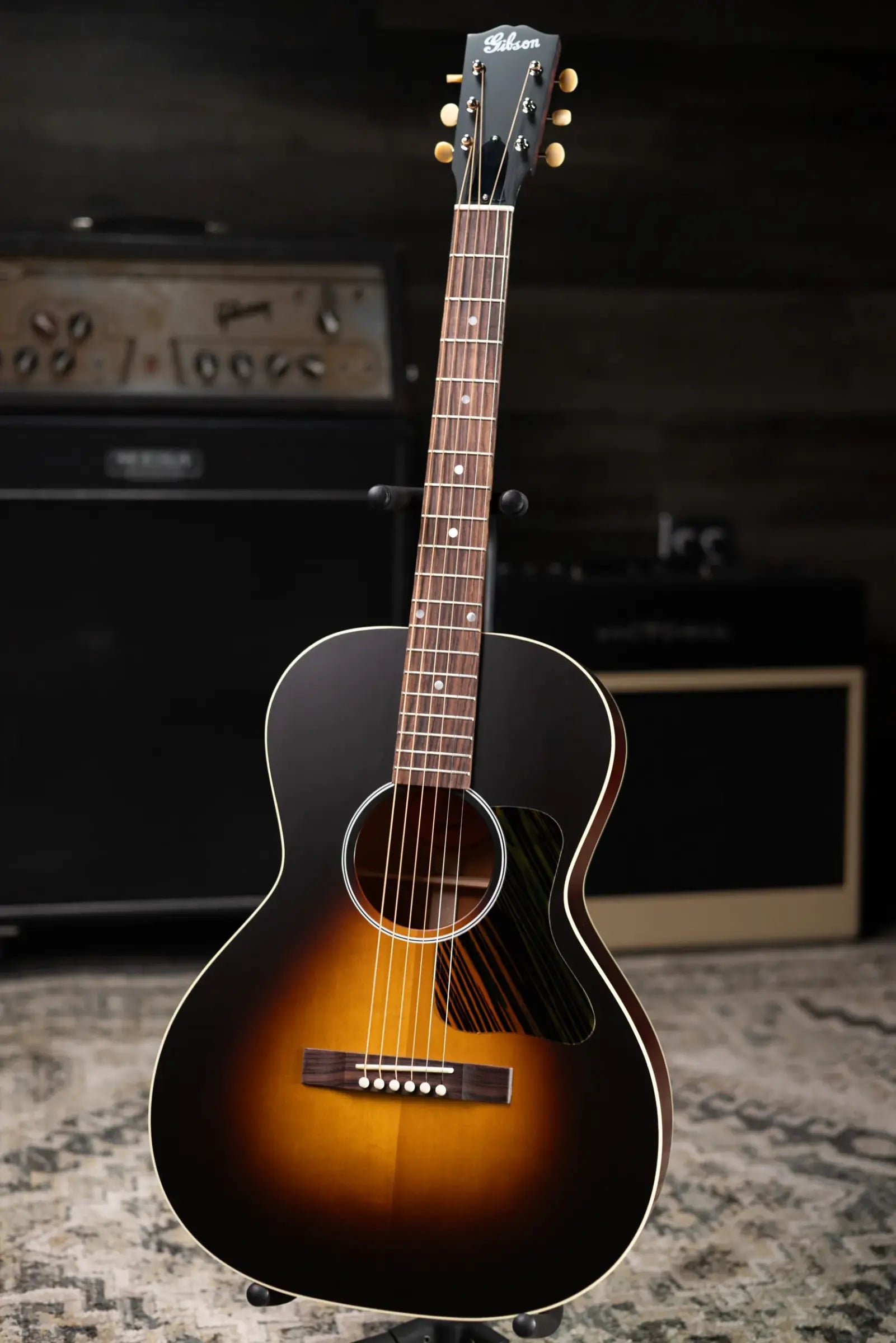 Gibson Century Collection L-00 12-Fret Acoustic Guitar - Vintage Sunburst with Hardshell Case