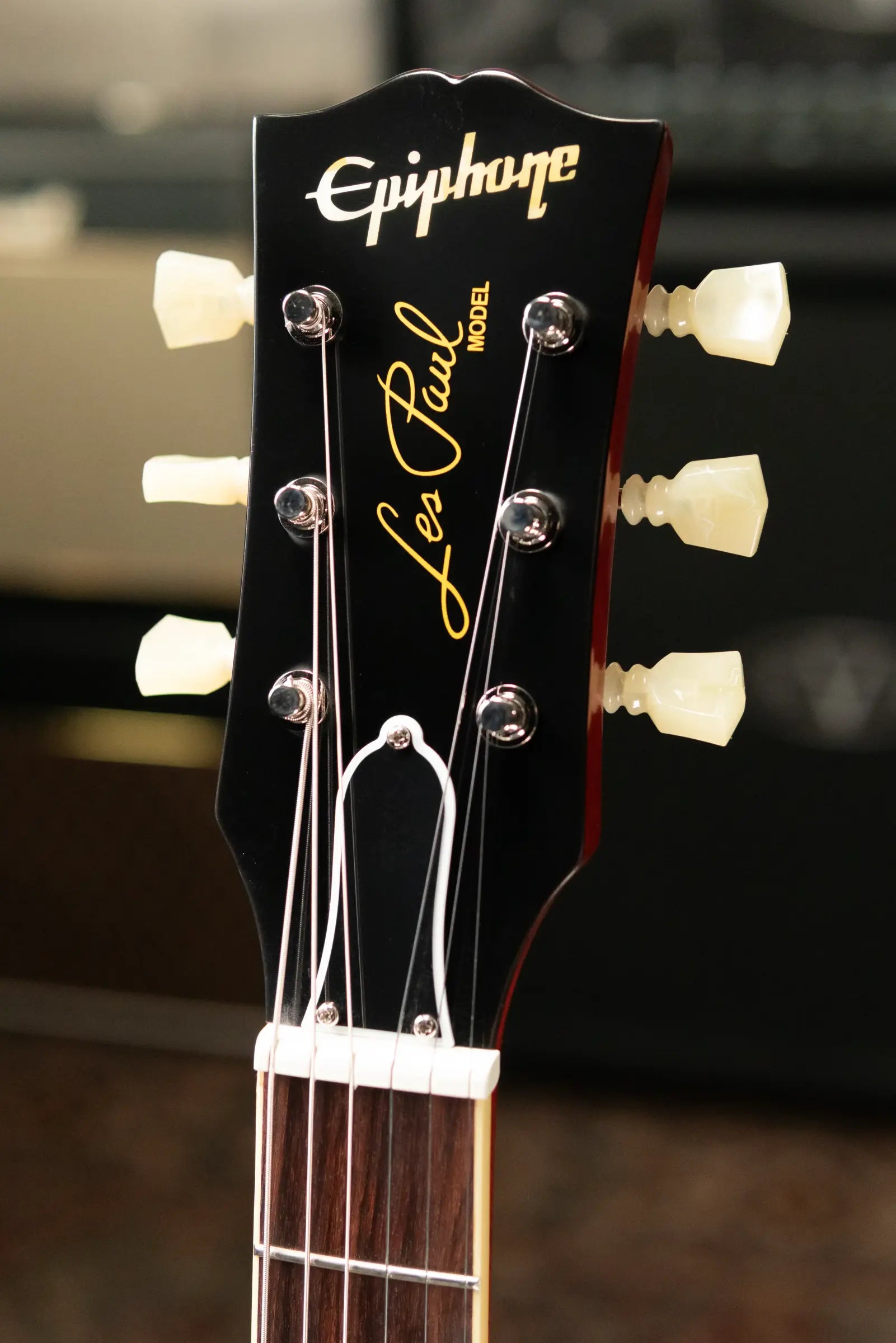 Epiphone 1960 Les Paul Standard Reissue Electric Guitar - Washed Cherry Sunburst with Hardshell Case