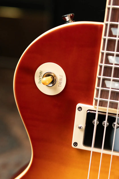 Epiphone 1960 Les Paul Standard Reissue Electric Guitar - Washed Cherry Sunburst with Hardshell Case