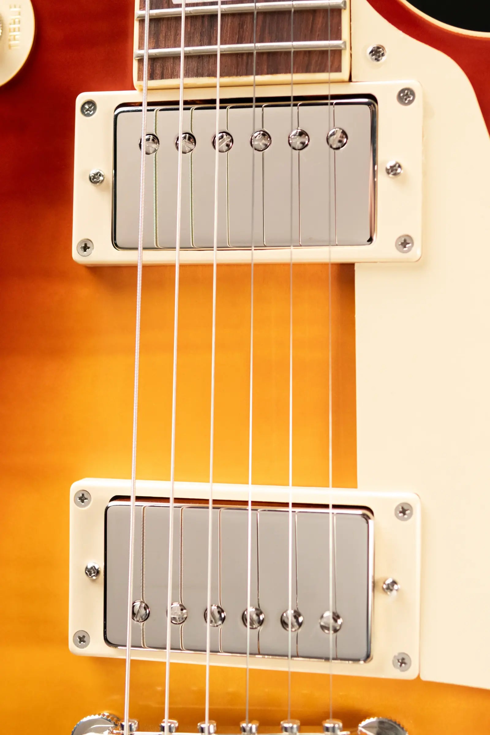 Epiphone 1960 Les Paul Standard Reissue Electric Guitar - Washed Cherry Sunburst with Hardshell Case