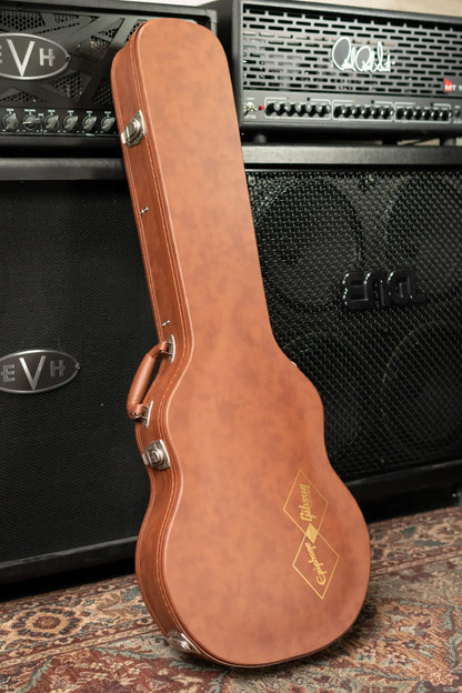 Epiphone 1960 Les Paul Standard Reissue Electric Guitar - Washed Cherry Sunburst with Hardshell Case