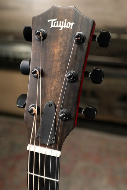 Taylor 224ce Plus Special Edition Grand Auditorium Acoustic/Electric Guitar - Trans Red Top with Aerocase