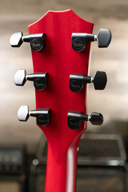 Taylor 224ce Plus Special Edition Grand Auditorium Acoustic/Electric Guitar - Trans Red Top with Aerocase