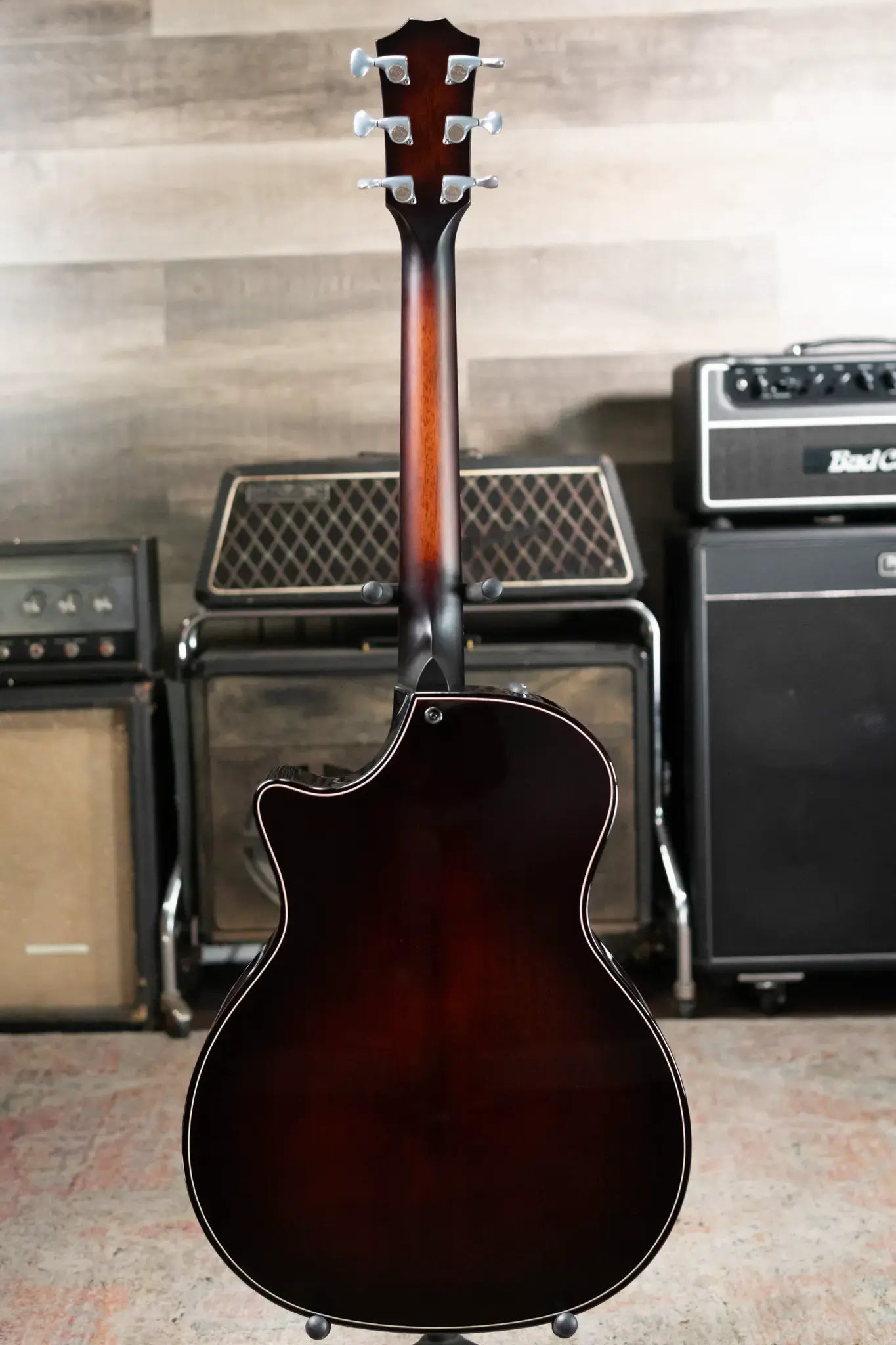 Taylor Builder's Edition 514ce Grand Auditorium Acoustic/Electric Guitar - Kona Burst Top with Hardshell Case - Floor Model