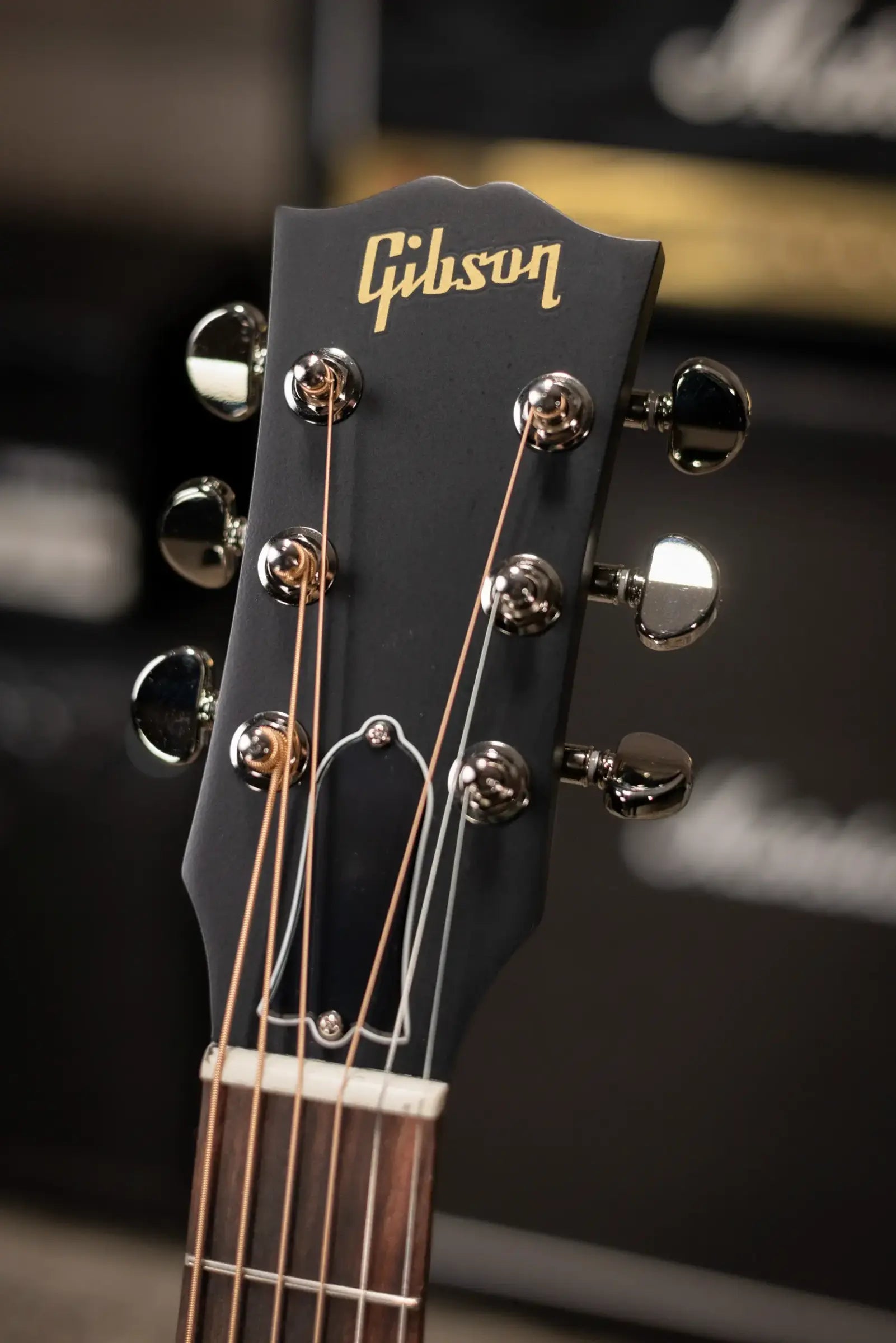 Gibson J-45 Special Dreadnought Acoustic Guitar - Ebony Satin with Gig Bag