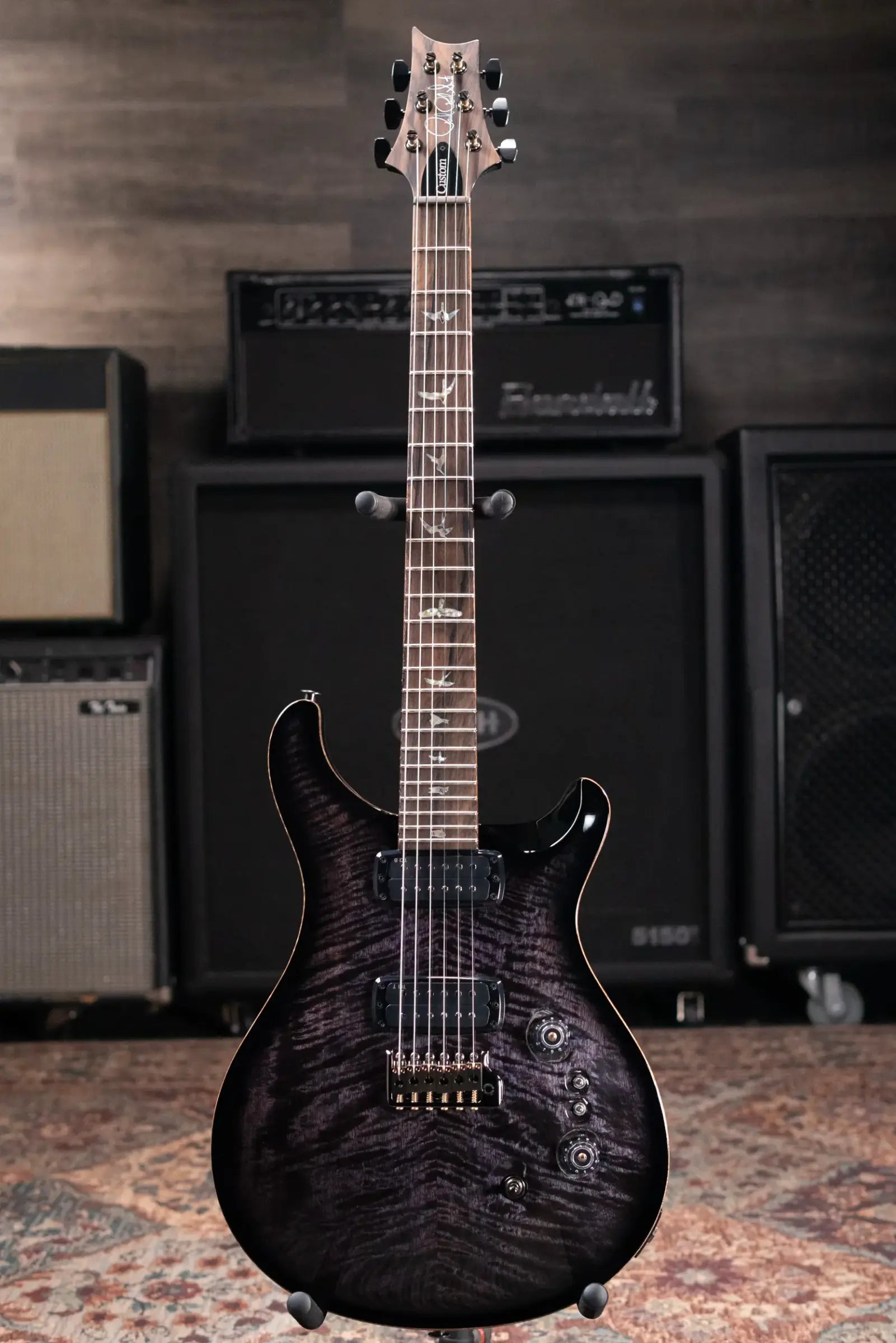 PRS Custom 24-08 Mango Top Limited Edition Electric Guitar - Purple Mist with Hardshell Case