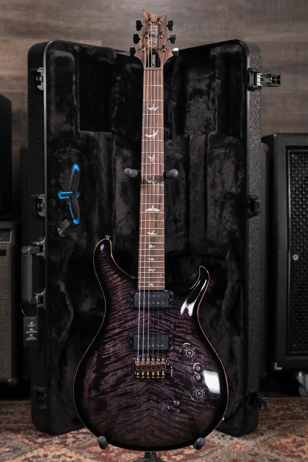 PRS Custom 24-08 Mango Top Limited Edition Electric Guitar - Purple Mist with Hardshell Case