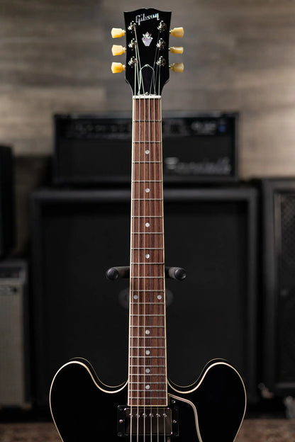 Gibson ES-335 50s Semi-Hollow Electric Guitar with Hard Shell Case - Ebony