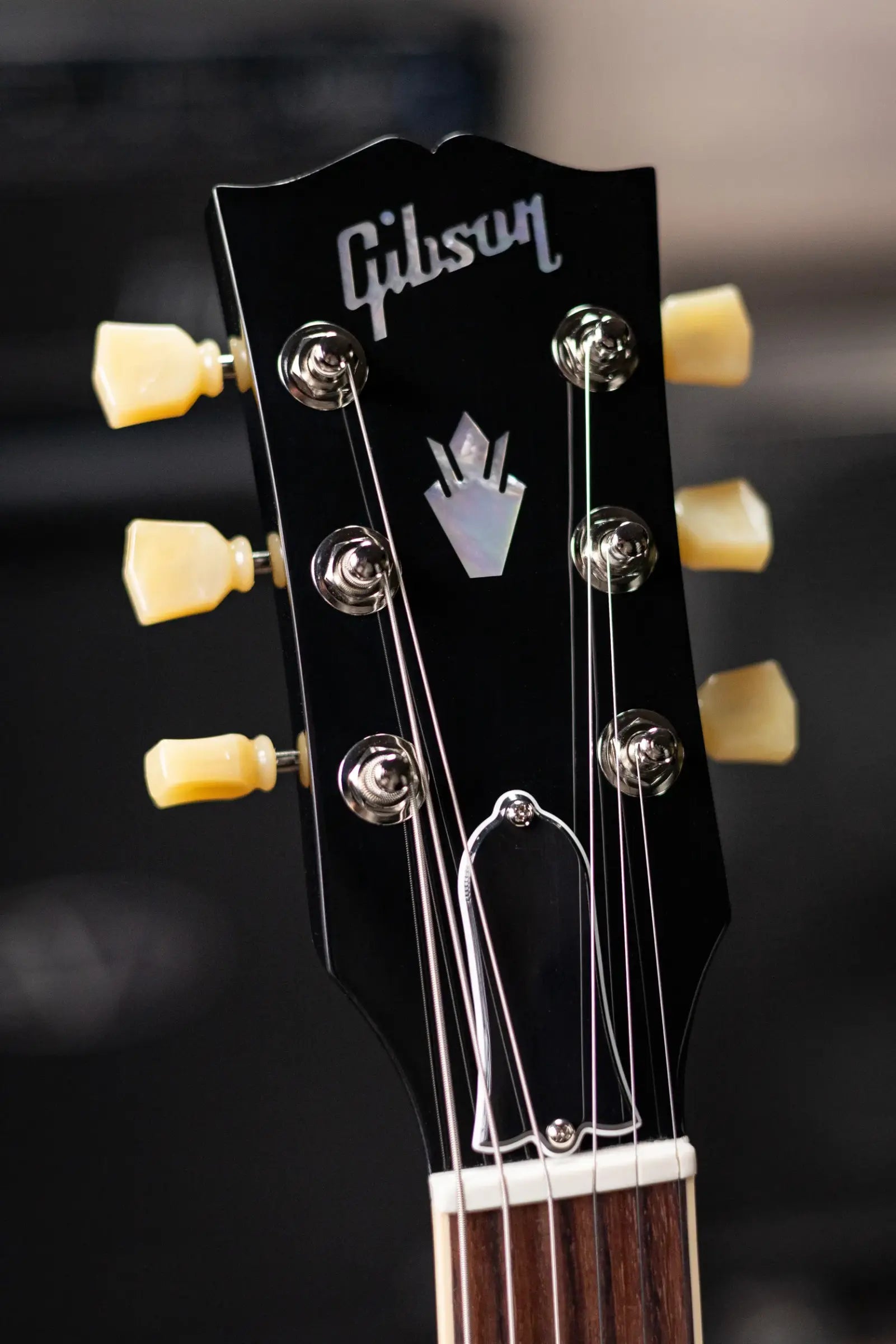 Gibson ES-335 50s Semi-Hollow Electric Guitar with Hard Shell Case - Ebony