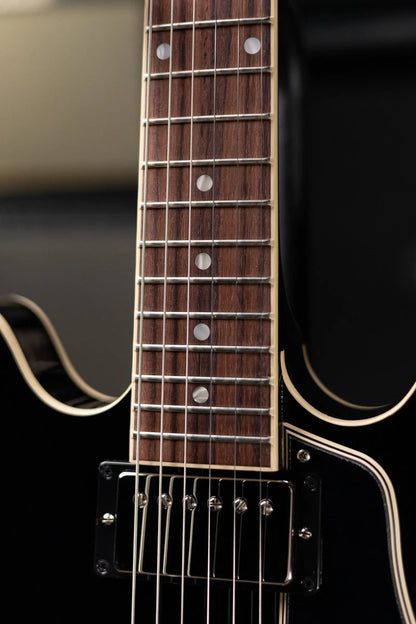 Gibson ES-335 50s Semi-Hollow Electric Guitar with Hard Shell Case - Ebony