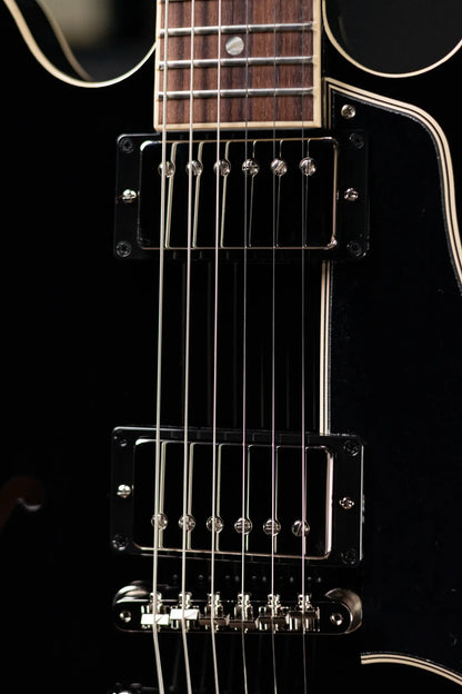 Gibson ES-335 50s Semi-Hollow Electric Guitar with Hard Shell Case - Ebony
