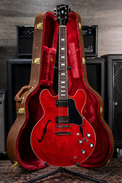 Gibson ES-335 60s Semi-Hollow Electric Guitar with Hard Shell Case - Sixties Cherry