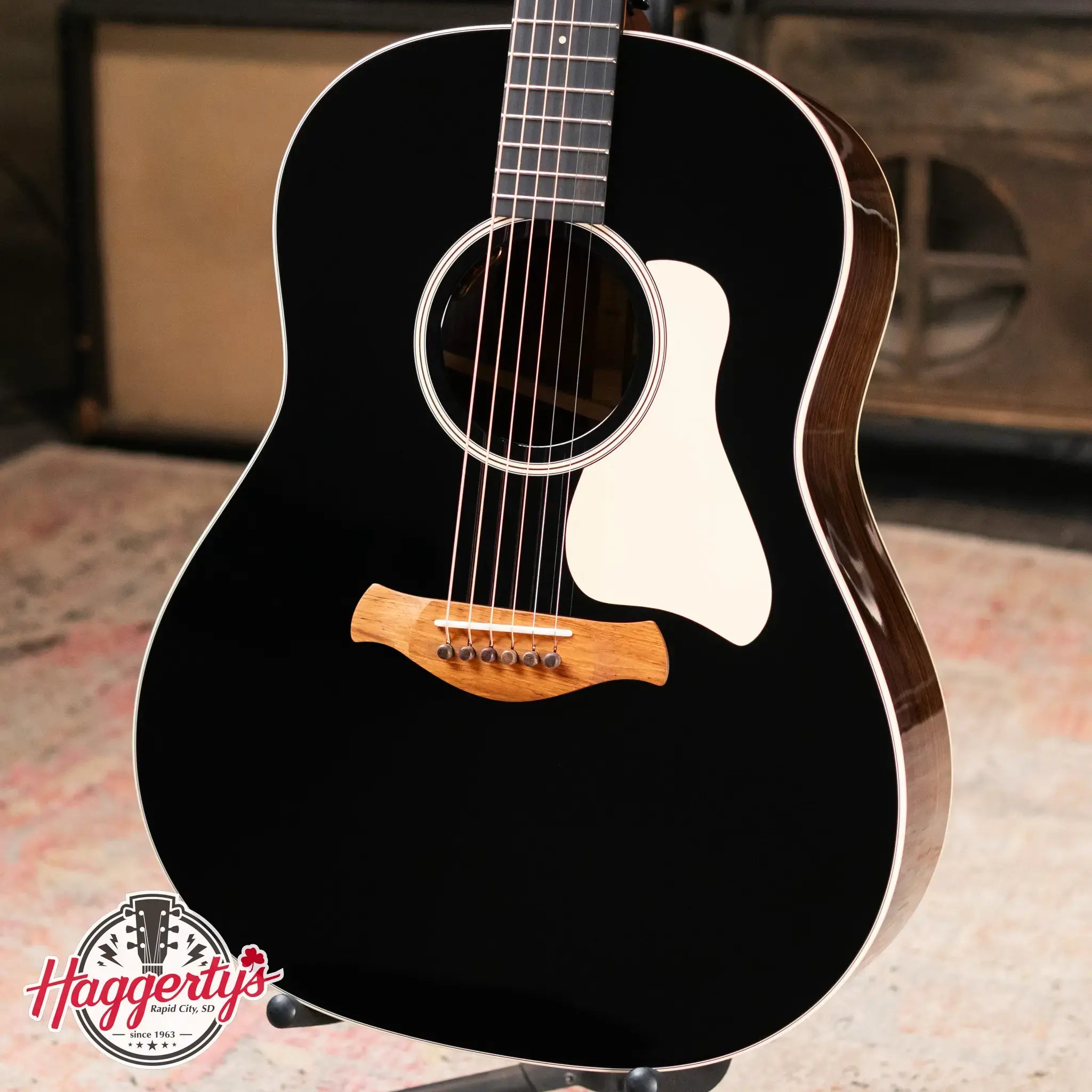 Taylor Gold Label 717e Grand Pacific Acoustic/Electric Guitar - Blacktop with Hardshell Case - Demo