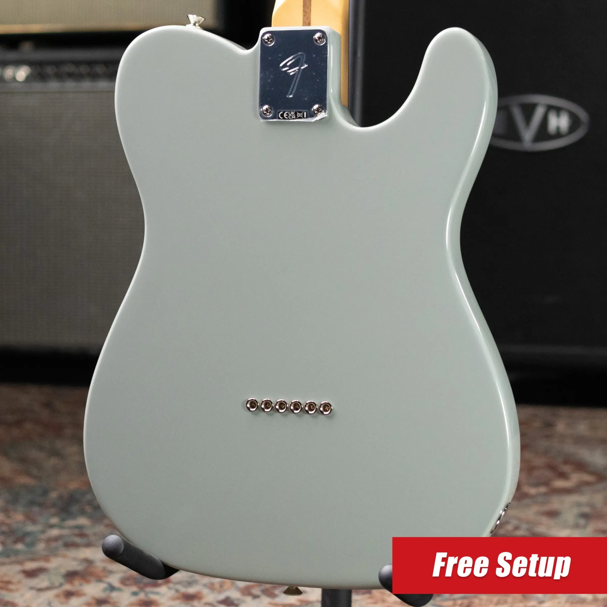 Fender Player II Left-Hand Telecaster Electric Guitar - Cactus Gray