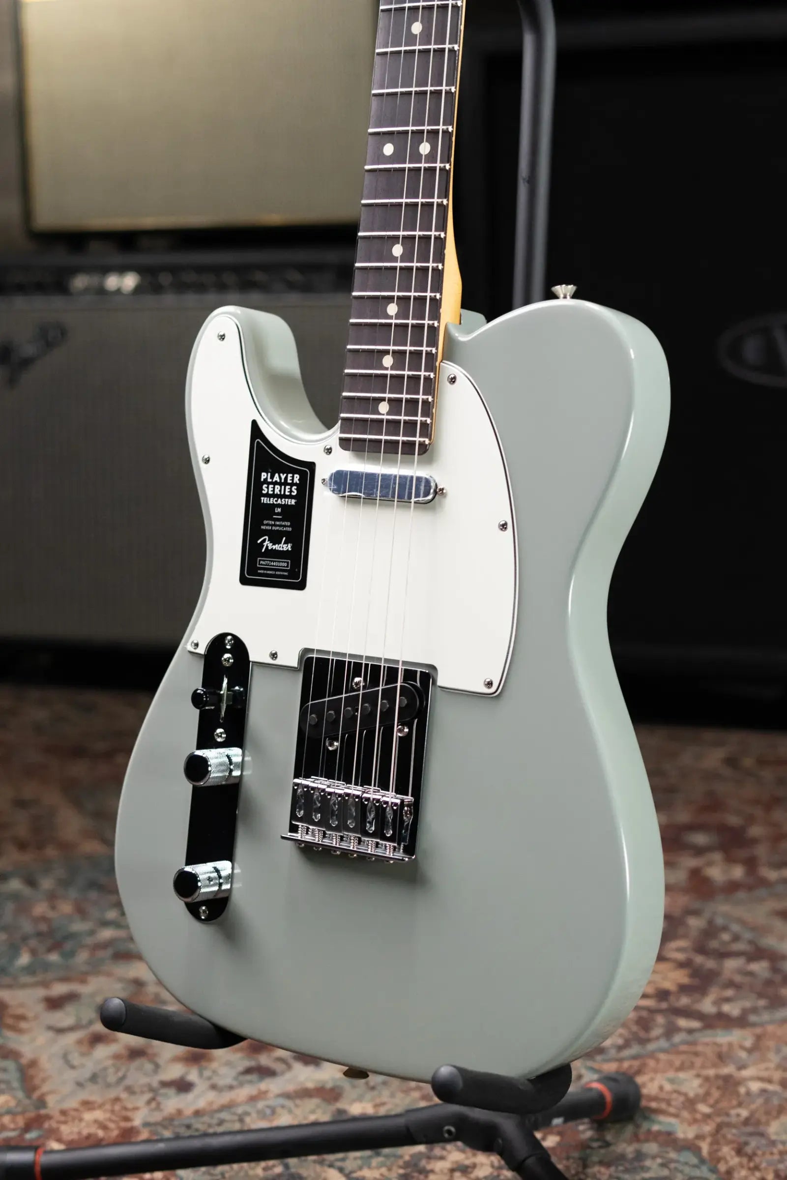 Fender Player II Left-Hand Telecaster Electric Guitar - Cactus Gray