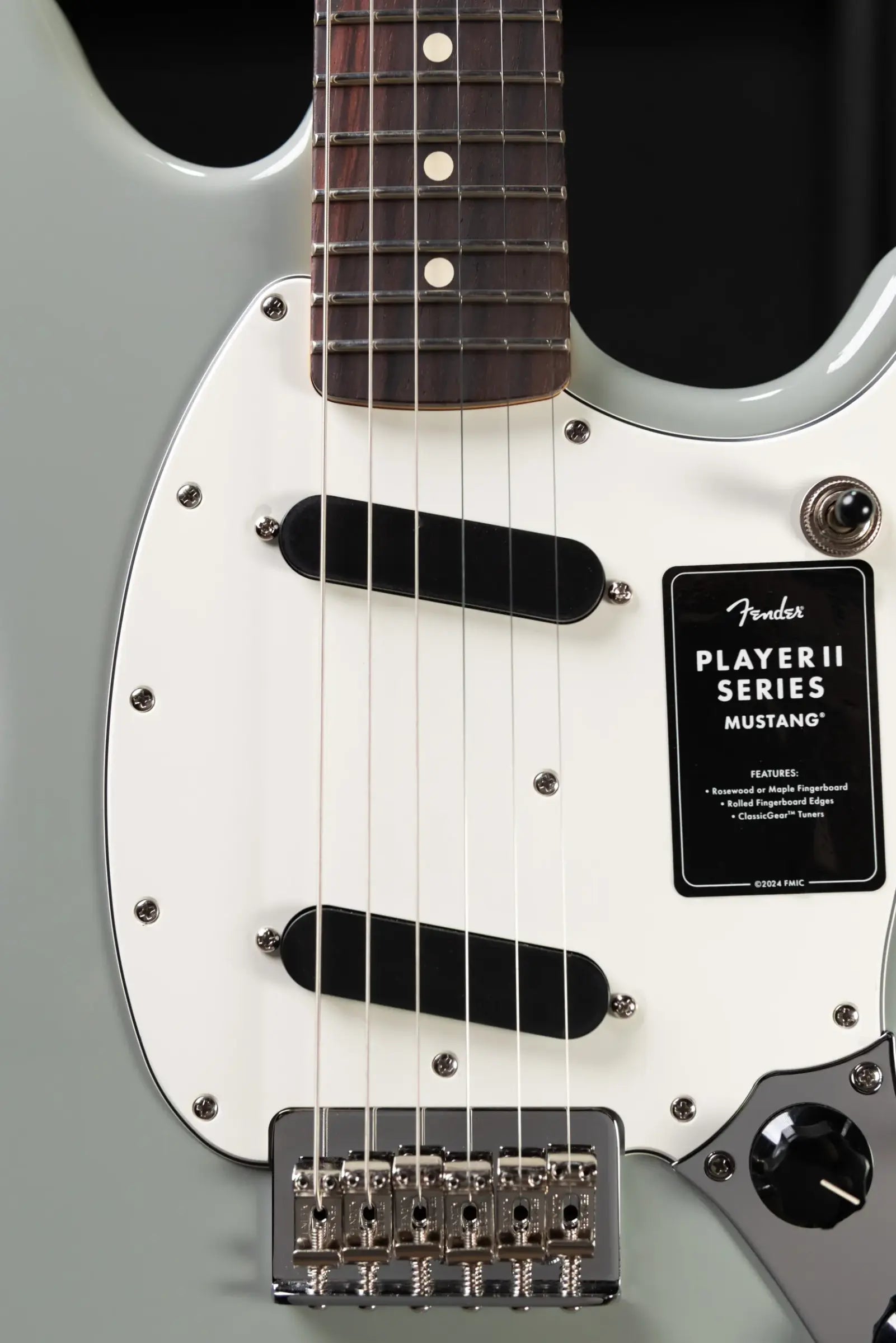 Fender Player II Mustang Electric Guitar - Cactus Gray