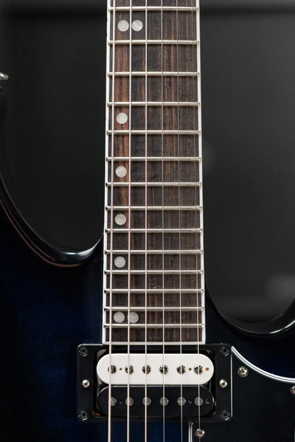 Gibson Victory Floyd Rose Electric Guitar - Deep Ocean Burst with Hardshell Case