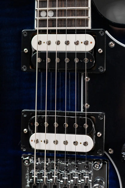 Gibson Victory Floyd Rose Electric Guitar - Deep Ocean Burst with Hardshell Case