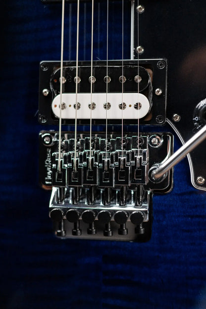 Gibson Victory Floyd Rose Electric Guitar - Deep Ocean Burst with Hardshell Case