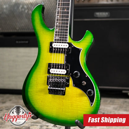 Gibson Victory Floyd Rose Electric Guitar - Iguana Burst with Hardshell Case