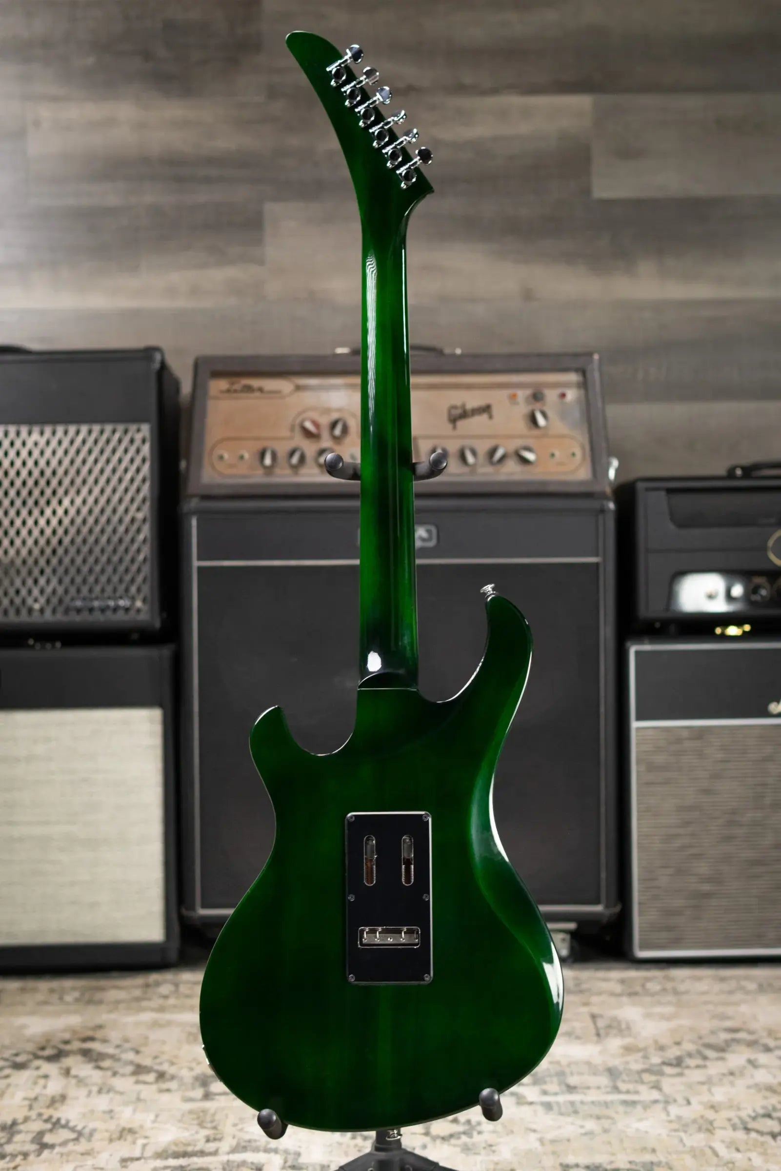 Gibson Victory Floyd Rose Electric Guitar - Iguana Burst with Hardshell Case