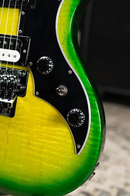 Gibson Victory Floyd Rose Electric Guitar - Iguana Burst with Hardshell Case