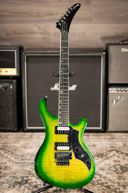 Gibson Victory Floyd Rose Electric Guitar - Iguana Burst with Hardshell Case