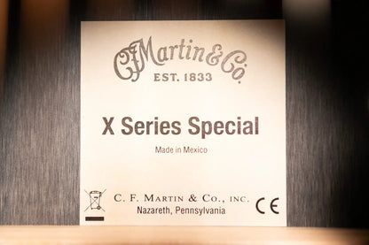 Martin GP-X2E Ziricote Special Acoustic/Electric Guitar with Gig Bag