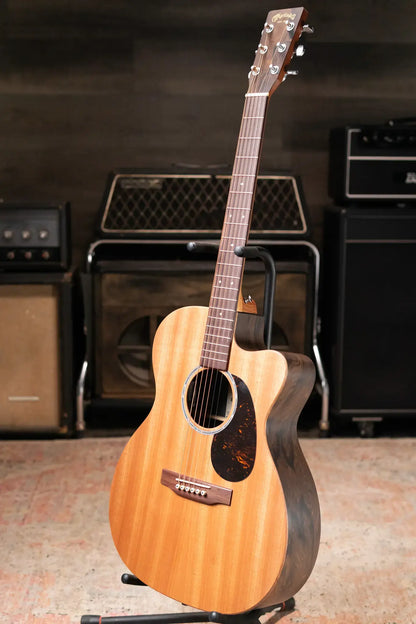 Martin OMC-X2E Ziricote Special Acoustic/Electric Guitar with Gig Bag