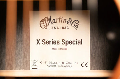 Martin OMC-X2E Ziricote Special Acoustic/Electric Guitar with Gig Bag