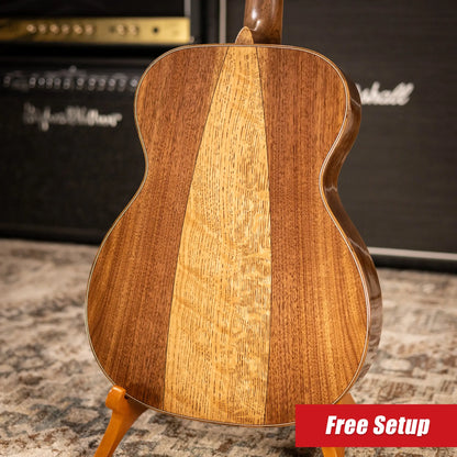 Martin OM-35 Inception Acoustic Guitar - Dark Toasted Burst with Hardshell Case