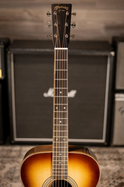 Martin OM-35 Inception Acoustic Guitar - Dark Toasted Burst with Hardshell Case