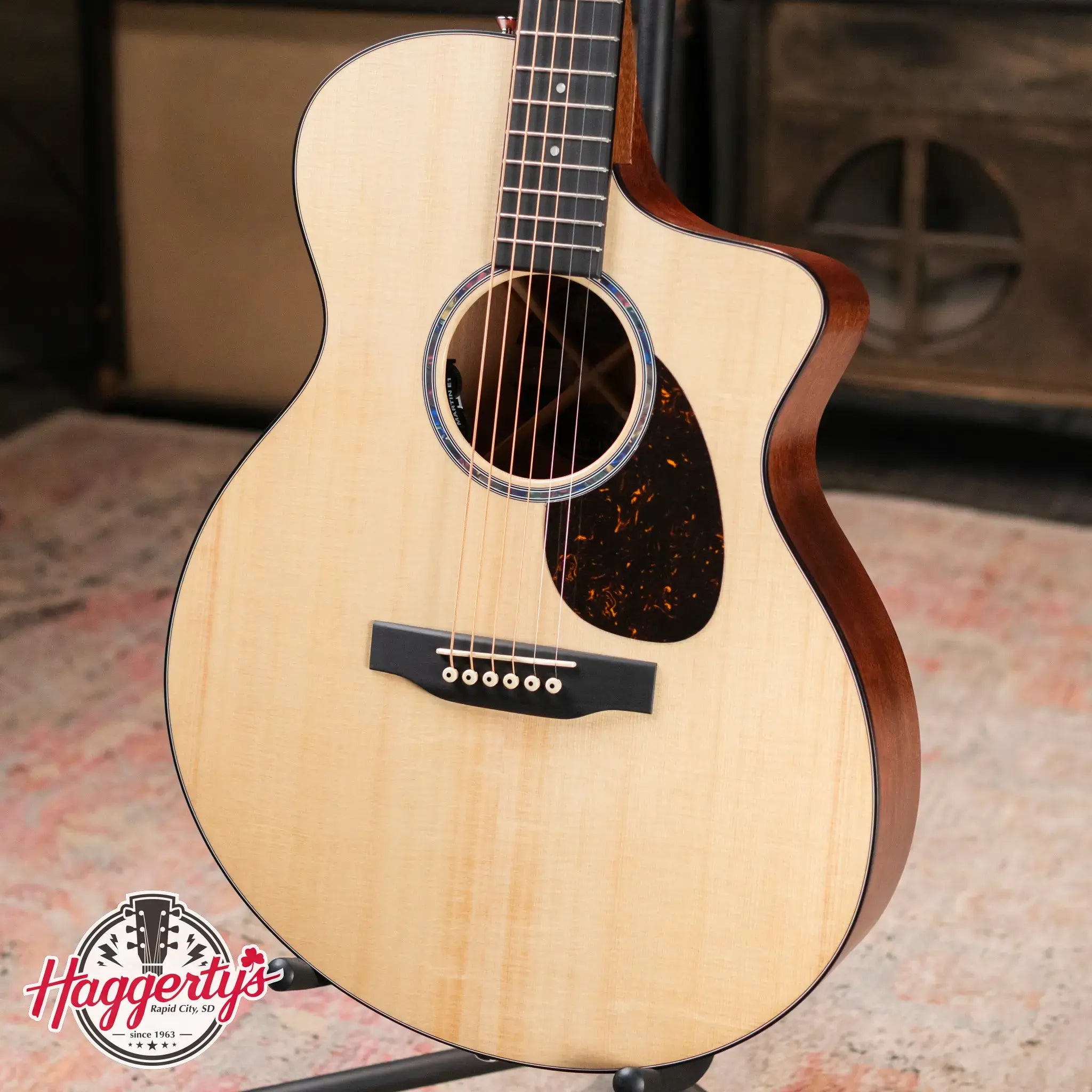 Martin SC-10E Acoustic/Electric Guitar - Spruce/Sapele with Gig Bag