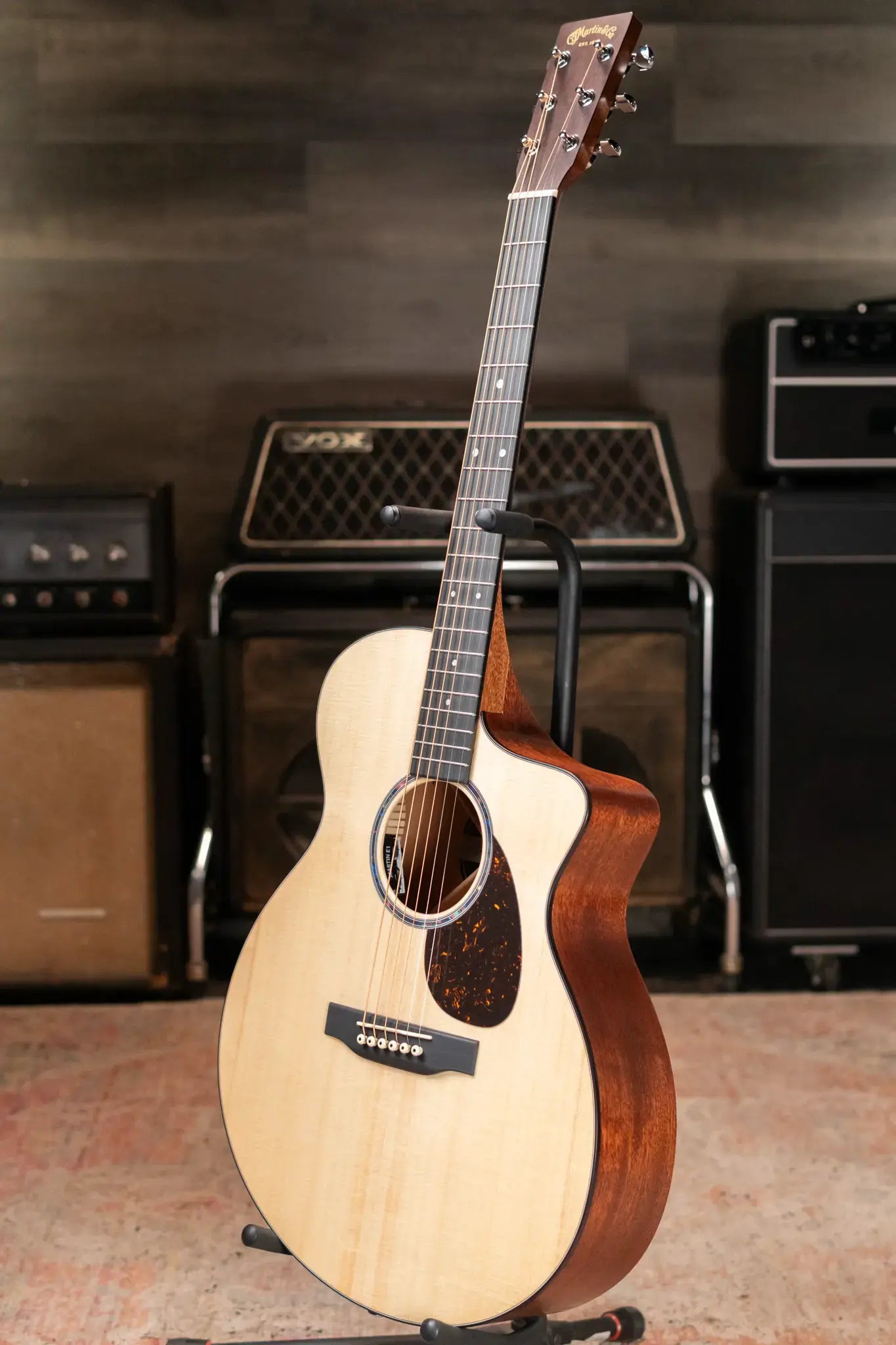 Martin SC-10E Acoustic/Electric Guitar - Spruce/Sapele with Gig Bag