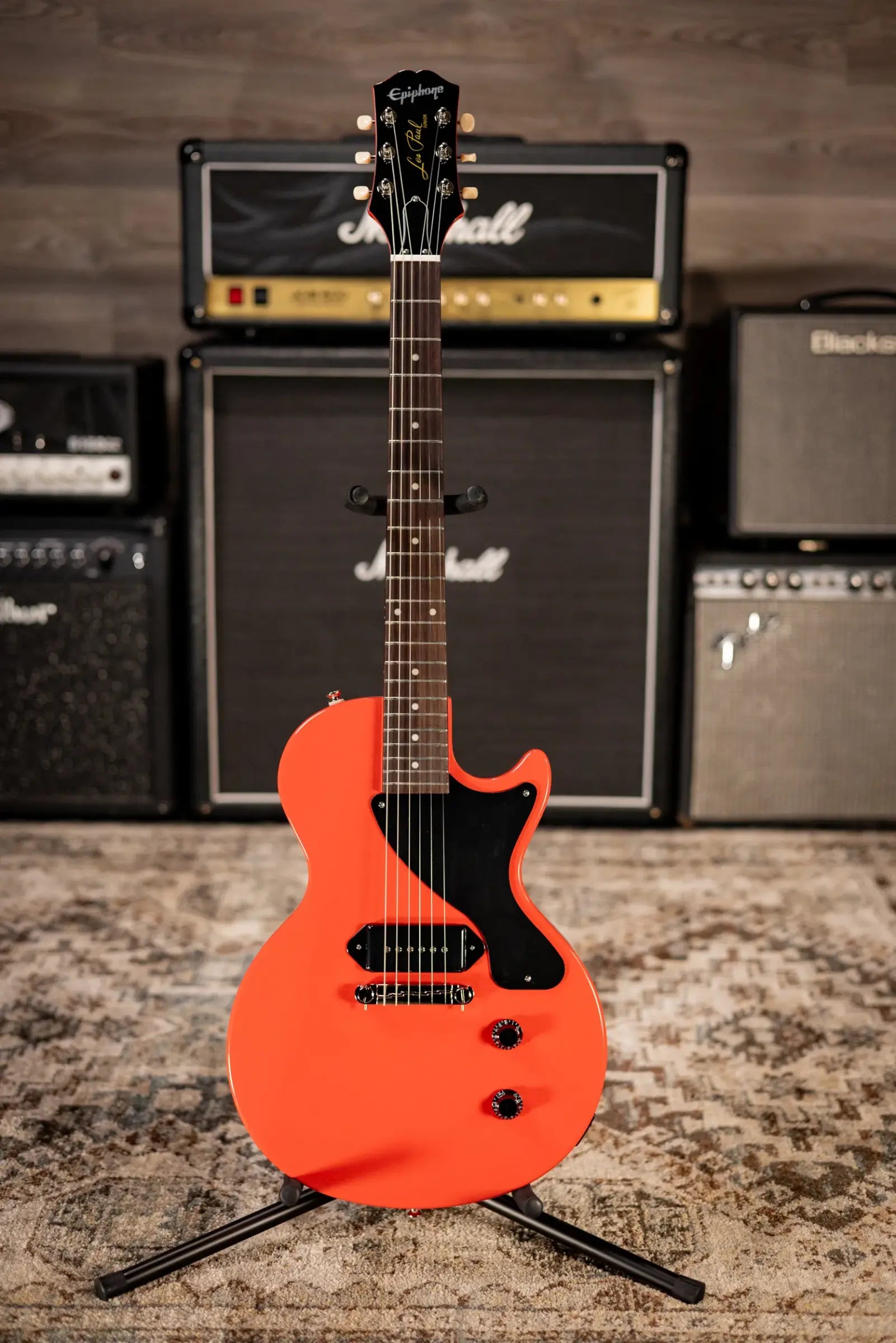 Epiphone Billie Joe Armstrong Les Paul Junior Electric Guitar - Radiant Red