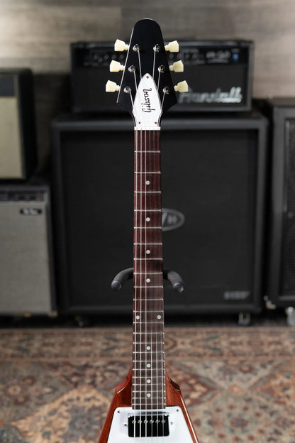 Gibson Custom Shop 1971 Flying V Medallion Reissue Electric Guitar - Medallion Cherry with Hardshell Case