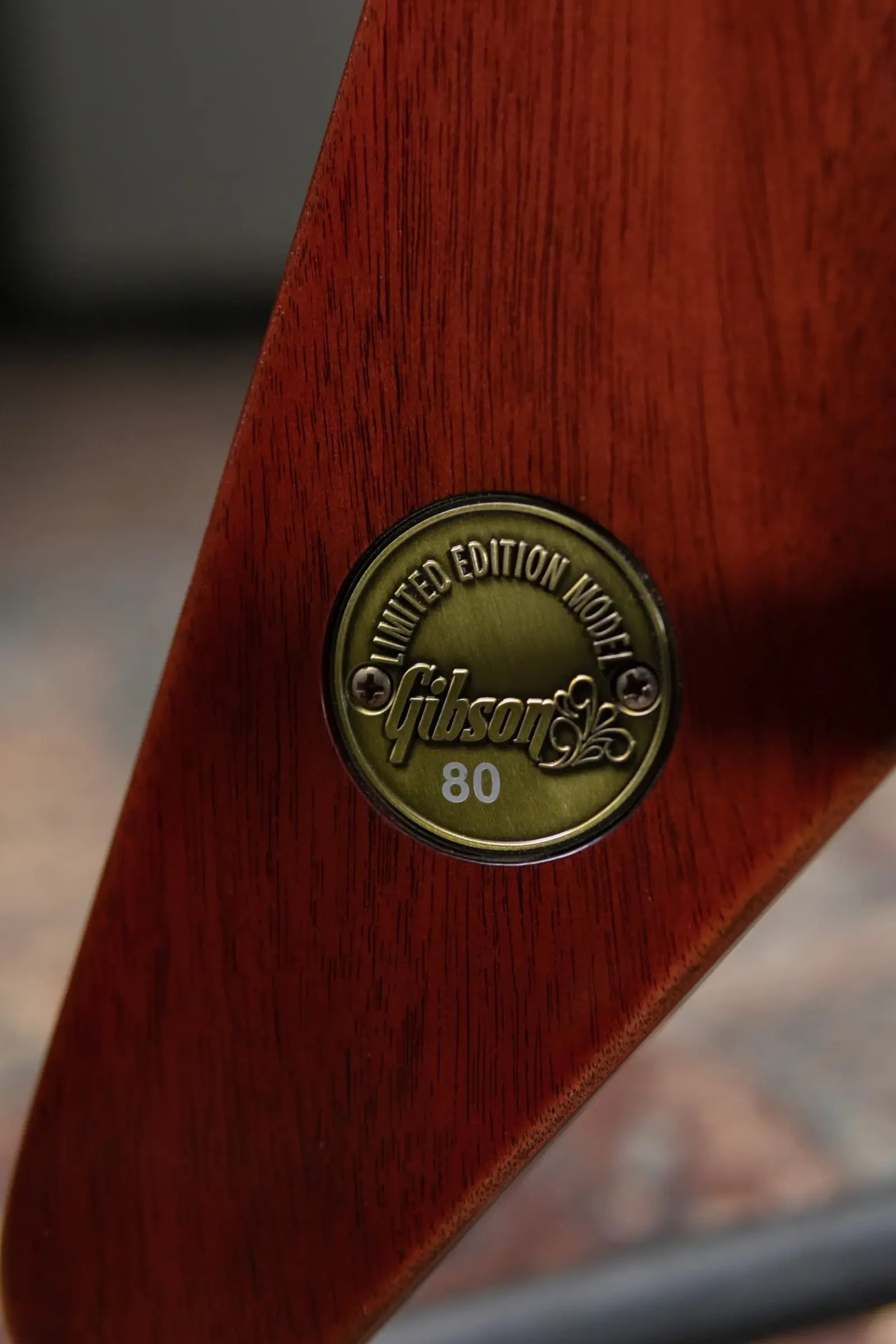 Gibson Custom Shop 1971 Flying V Medallion Reissue Electric Guitar - Medallion Cherry with Hardshell Case