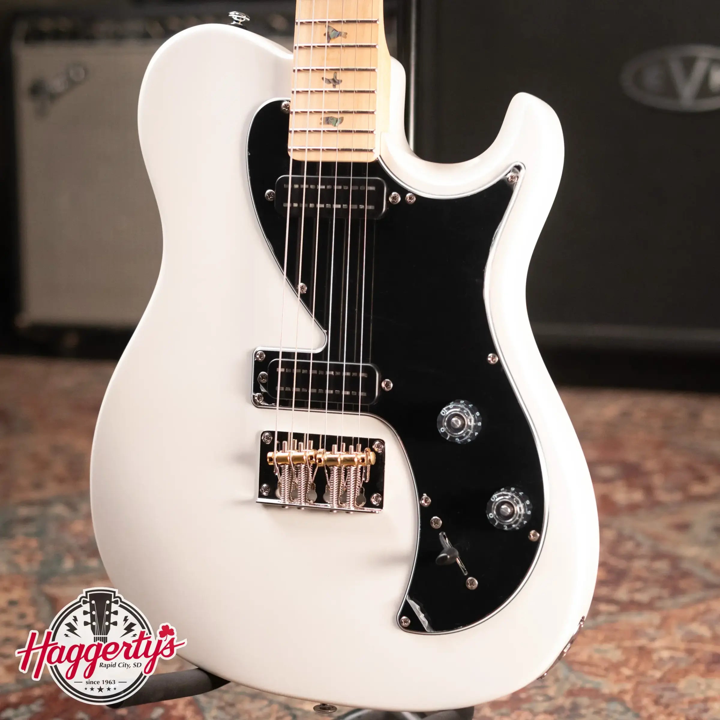 PRS SE NF53 Electric Guitar - White Pearl with Gig Bag