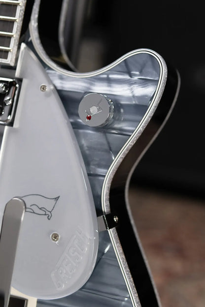 Gretsch G6134T Limited Edition Penguin with String-Thru Bigsby Electric Guitar - Light Blue Pearl with Hardshell Case